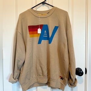 Aviator nation logo pullover relaxed